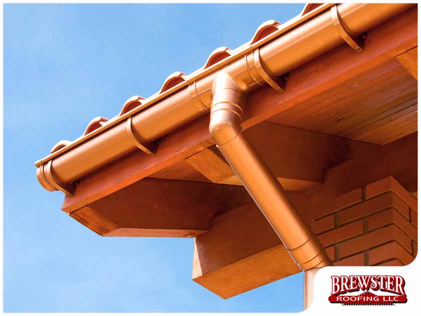 Copper Gutter System