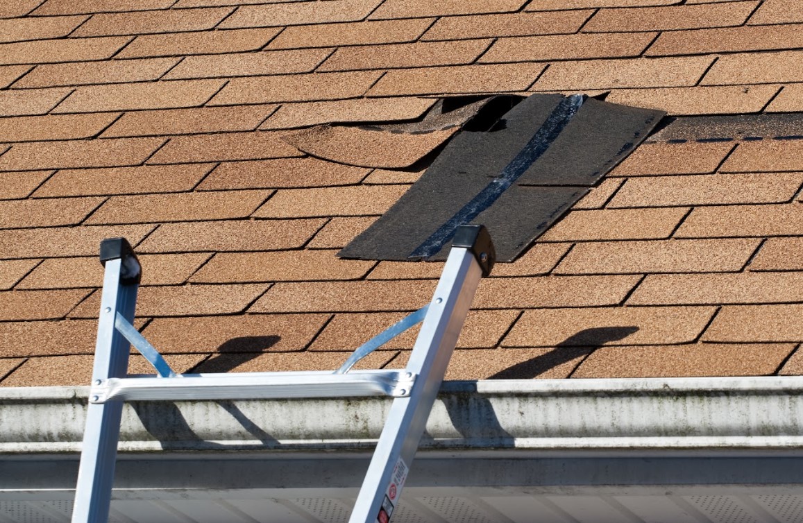 roof damage detection in  Overland Park, KS