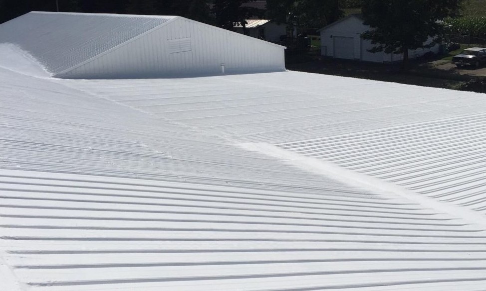 energy efficient commercial metal roofing