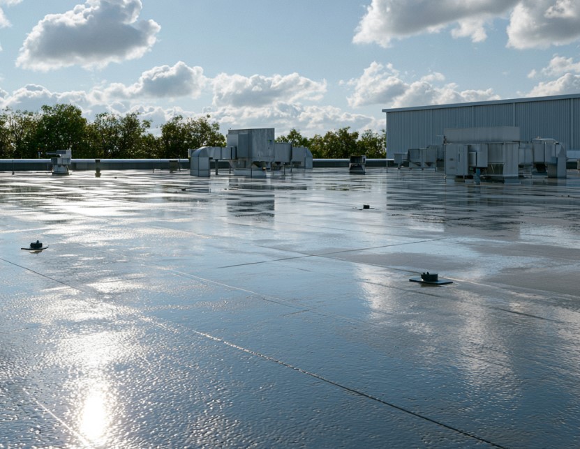 commercial roofing in Raymore, MO